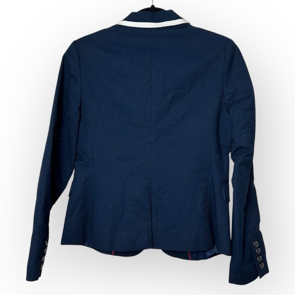 Banana Republic Navy Blue Double Button Blazer 6P - Picture 2 of 6